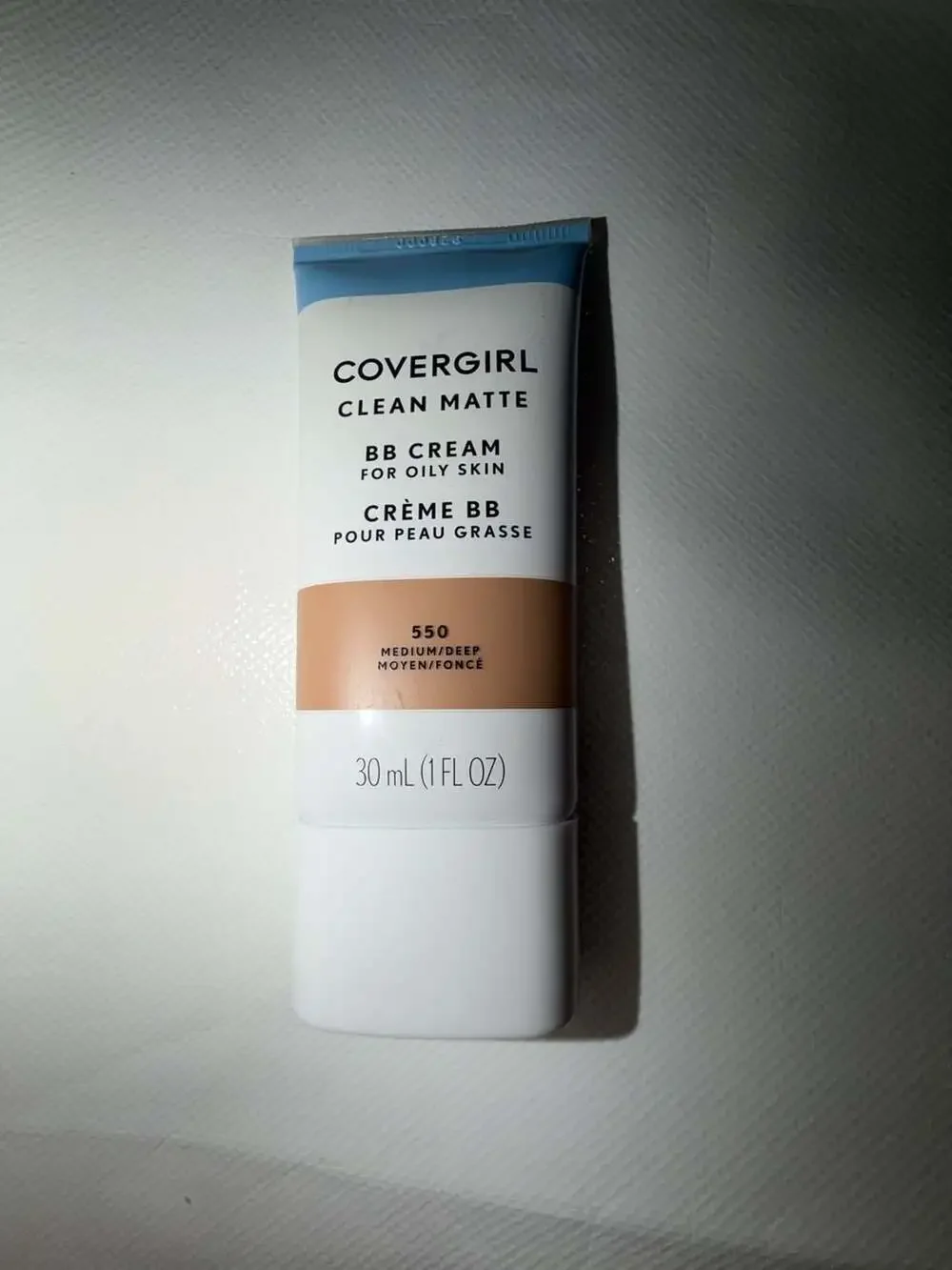 COVERGIRL Clean Matte BB Cream for Oily Skin, Shade 550 Medium/Deep, 1 fl oz